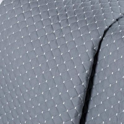 Cobre Leito King Doroty Micropercal Cinza
