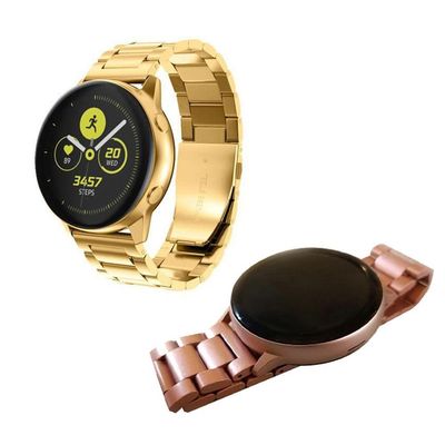 Pulseira Smartwatch Relogio Kit 2 Uni 3 Elos Inox Band