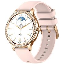 Relógio Smartwatch Feminino Foxbox 1841 à Prova D'água Roxo Chamada Bluetooth