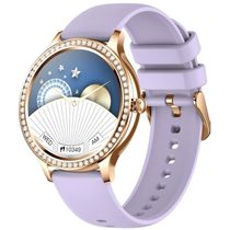 17440499506846 Relógio Smartwatch Feminino Foxbox 1841 à Prova D'água Roxo Chamada Bluetooth