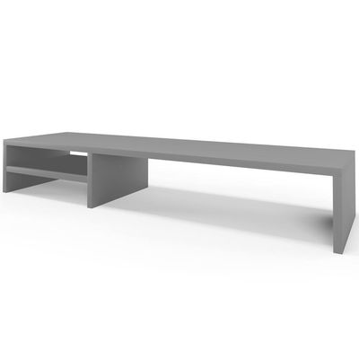 Kit 03 Suportes Para Monitor Stand Home Office Lap 90 Cm L03 Cinza - Lyam