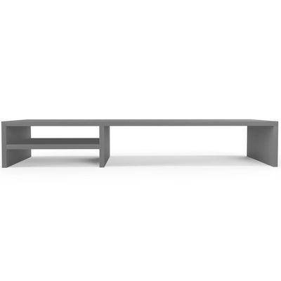 Kit 02 Suportes Para Monitor Stand Home Office Lap 90 Cm L03 Cinza - Lyam