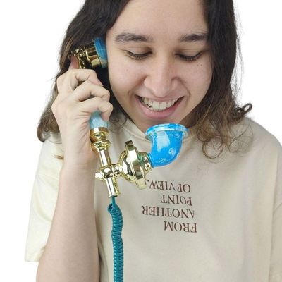 Gancho Monofone Rj11 Telefone Fixo Vintage