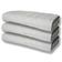5 Toalhas Super Felpudas Grande E Grossa Algodão 80x150 Itália Soft Beka - Branco/rosê
