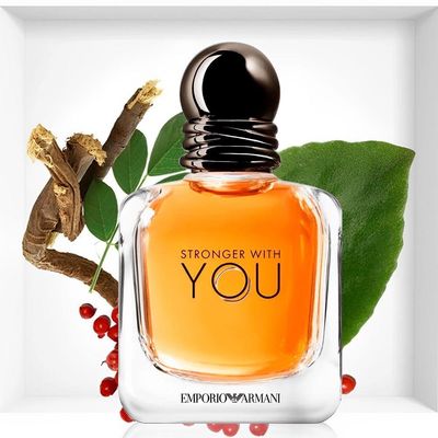 Giorgio Armani Stronger With You Eau De Toilette - Perfume Masculino 50 Ml