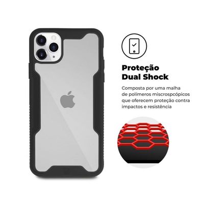 Capa Case Capinha Dual Shock Para Iphone 11 Pro Max - Gorila Shield