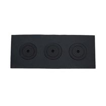 Chapa Redução Em Ferro Para Fogão A Lenha 3 Furos 117X50Cm
