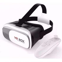 Oculos De Realidade Virtual 3D + Controle Bluetooth - Vr Box