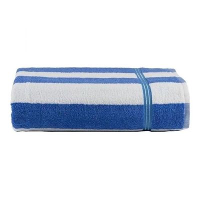 Toalha De Praia Ipanema 80x150cm Lufamar Azul