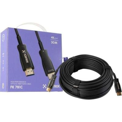 Cabo Hdmi Fibra óptica 4k Fk783c 30m Fortrek