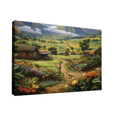Quadro Sítio Da Felicidade -- Br Artes