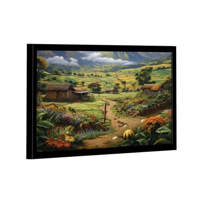 Quadro Sítio Da Felicidade -- Br Artes