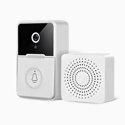 Campainha com Câmera VGA Wifi Sem Fio Inteligente Interfone Com Áudio/Vídeo - Visão Noturna e Notificações por App