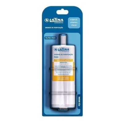 Refil Filtro Latina P655 Para Purificador Purefive Vitamax