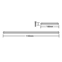 Luminária Led Taschibra Tl Slim 20 De Sobrepor 35w Bivolt 4000k Luz Neutra