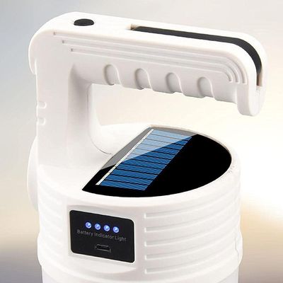 Luminaria Solar Lanterna Usb Led 2X1 Dupla Gancho