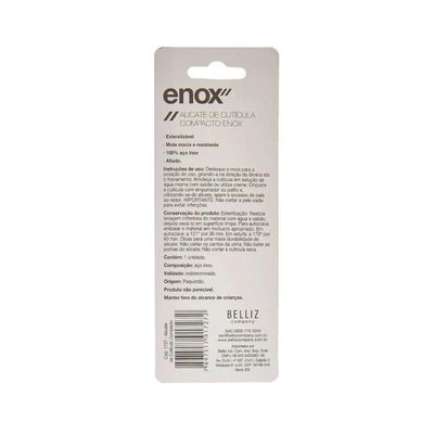 Alicate De Cuticula Compacto Enox 1727
