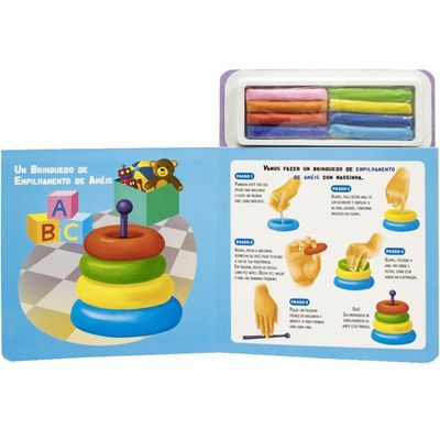 Livro Infantil Diversão Com Massinha - Todo Livro - Brinquedos
