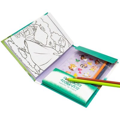 Livro Superkit De Colorir - Todolivro - Classicos Adoraveis