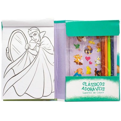 Livro Superkit De Colorir - Todolivro - Classicos Adoraveis