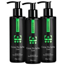 Kit 03 Creme Pós Barba Goot Embaixador 200G