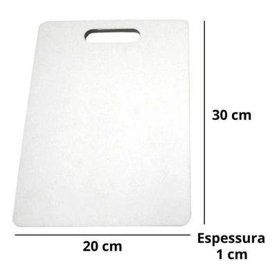 Tábua De Corte De Pvc 20 X 30 X 1cm - Clink