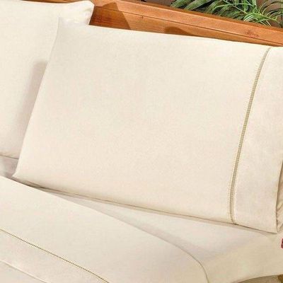 Jogo De Cama Casal Elegance 180 Fios 04 Peças - Palha
