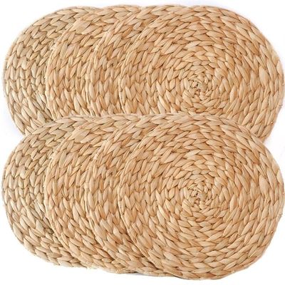 Jogo 12 Americano Fibra Natural Estilo Rústico 38cm