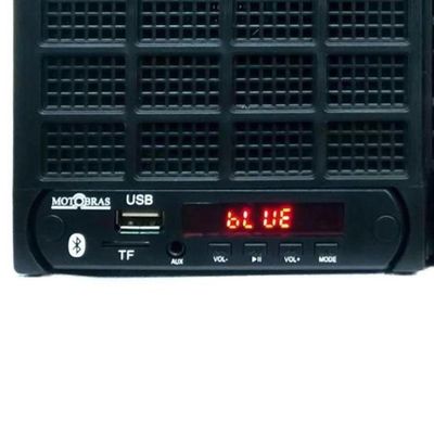 Rádio Portátil Motobras Rm-pu32ac 7 Faixas Preto