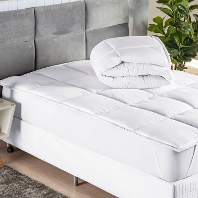 Pillow Top Suavitec King 01 Peça - Branco.