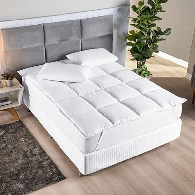 Pillow Top Suavitec King 01 Peça - Branco.