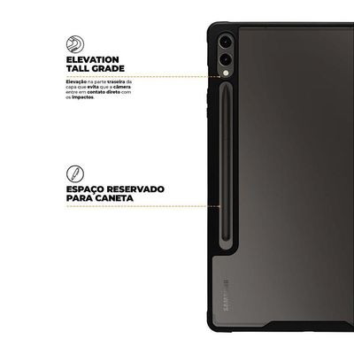 Capa Para Samsung Galaxy Tab S9 Plus - Clear Shock - Gshield