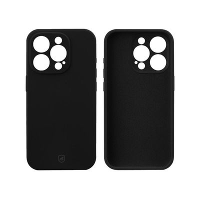 Capa Para Iphone 14 Pro - Silicon Premium Preta - Gshield