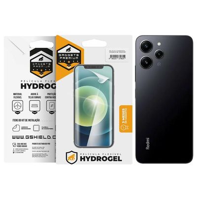 Película Para Xiaomi Redmi 12 - Traseira Hydrogel Hd - Gshield