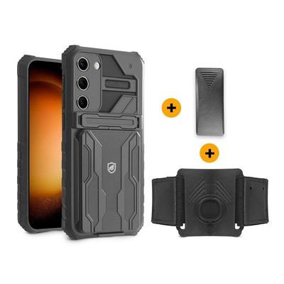 Kit Snap Guardian - Clip + Braçadeira + Capa Para Samsung Galaxy S20 Fe - Gshield