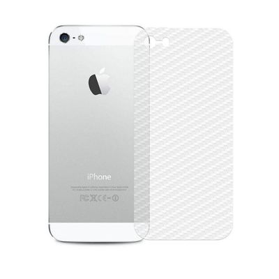 Película Traseira De Fibra De Carbono Transparente Para Iphone 5 , 5S , Se - Gorila Shield
