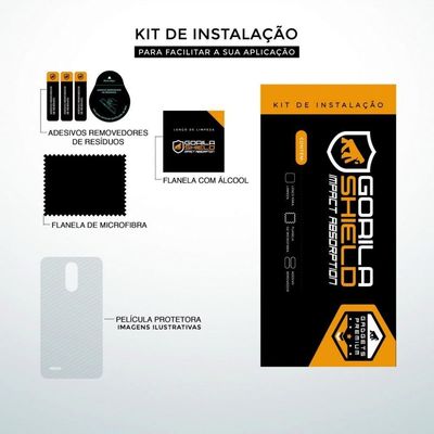 Película Traseira De Fibra De Carbono Transparente Para Samsung Galaxy S10E - Gorila Shield