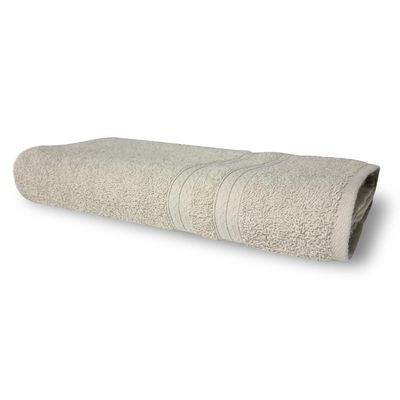 Jogo De Toalhas Itália Soft 4 Pçs - 2 Banho E 2 Rosto 430g/m² 100% Algodão - Bege