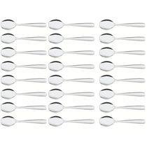 Conjunto Colheres para Sorvete Inox Tramontina Servir Doces Sobremesa 24 Peças