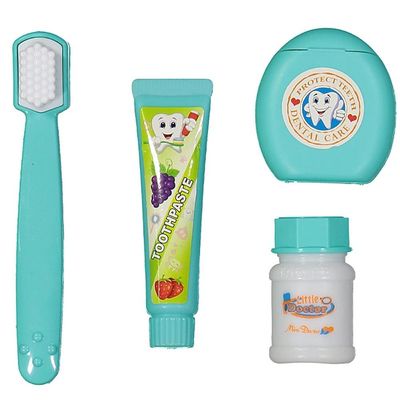 Kit Dentista Infantil 16 Peças Fenix Brinquedo Infantil Odontologia Verde