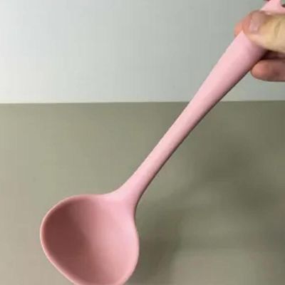 2 Conchas de Silicone Rosa 27cm de Cozinha para Sopas Feijão Servir molhos Ou