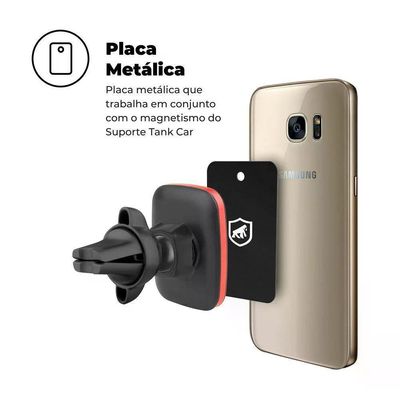 Suporte Para Carro Veicular Tank Car (6 ímãs) No Atacado - Caixa Fechada 10 Unidades - Gshield