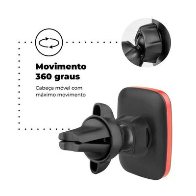 Suporte Para Carro Veicular Tank Car (6 ímãs) No Atacado - Caixa Fechada 10 Unidades - Gshield