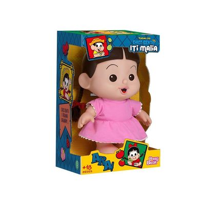 Boneco Turma Da Mônica Iti Malia Rosinha - Baby Brink