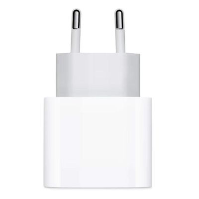 Carregador Turbo Rápido Branco Para Iphone 15 Pro Max