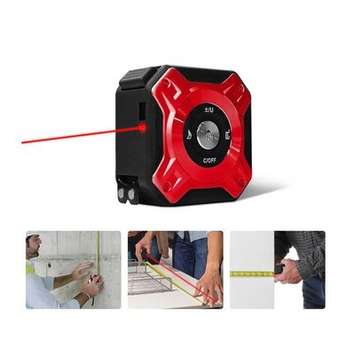 Trena Laser Digital Exbom Multifuncional 50m Vermelho