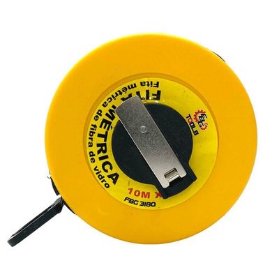 Trena Fita Métrica 50m X 13mm Ideal Para Construção E Uso Doméstico