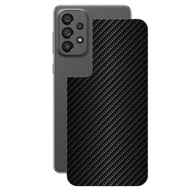 Película Para Samsung Galaxy A73 5g - Traseira De Fibra De Carbono Preta - Gshield