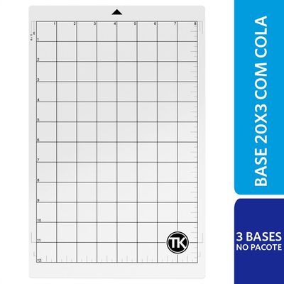 Kit 3 Bases de Corte Silhouette 20x30