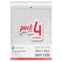 Kit 4 Bases De Corte Silhouette Cameo 30x30 Sem Cola